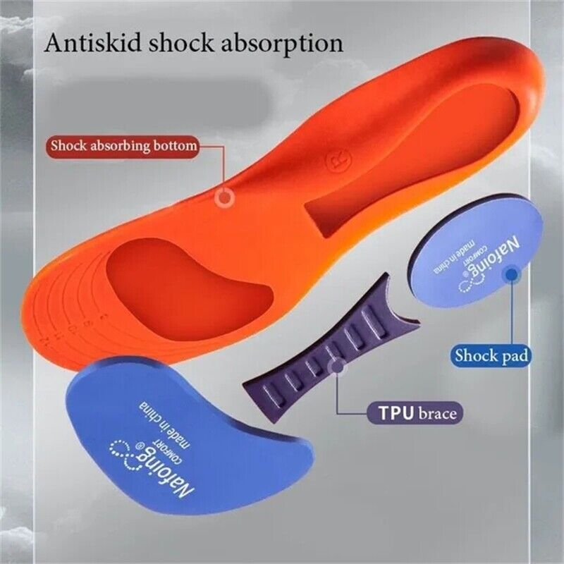 Orthotic Insoles Arch Support Flatfoot Running - Esellertree