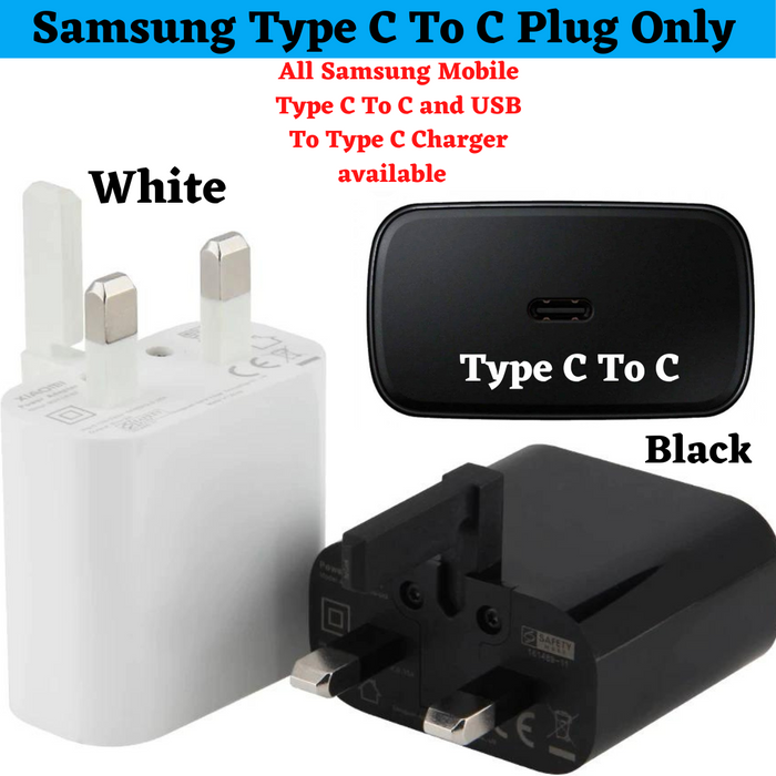 Samsung 25W Super Fast Charger & Cable - Esellertree