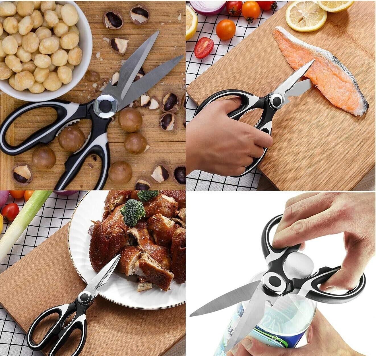 Kitchen Scissors Shears Multi-Purpose Stainless Steel Chicken Bone - Esellertree