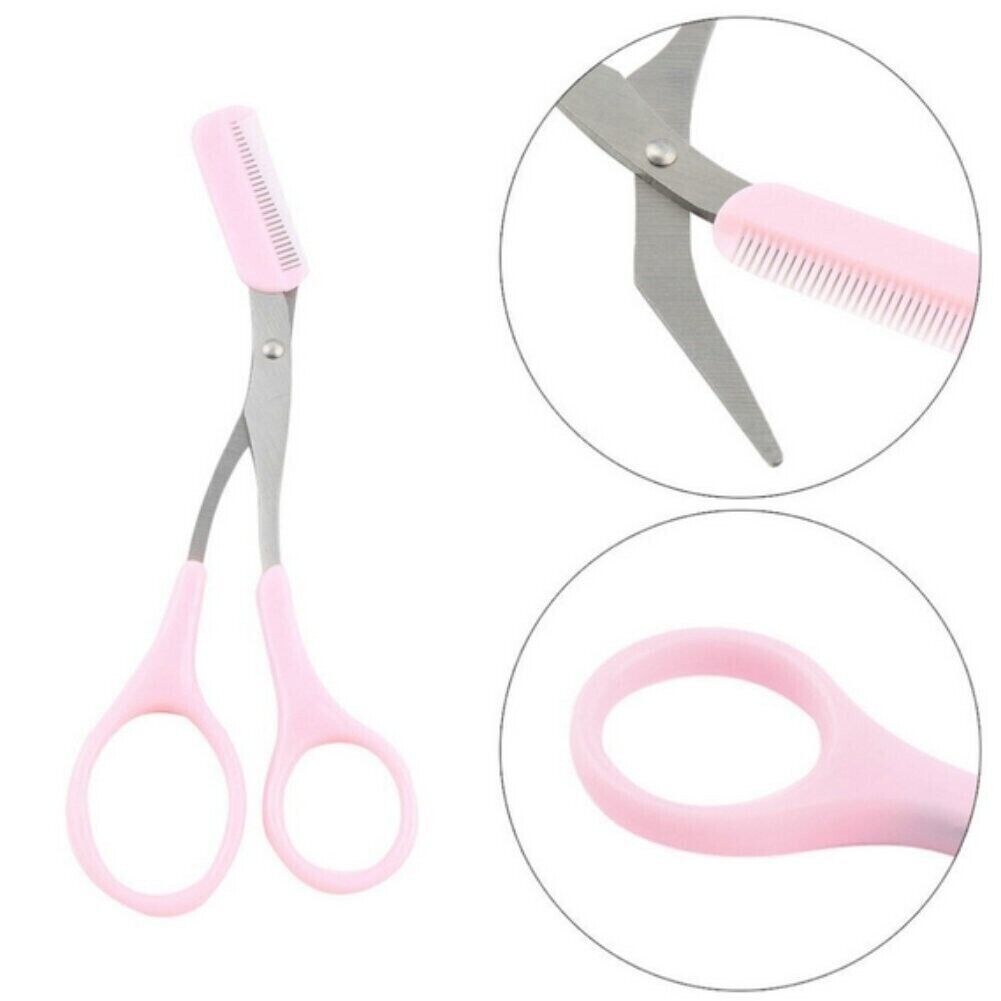 Eyebrow Eyelash Hair Scissors Comb - Esellertree