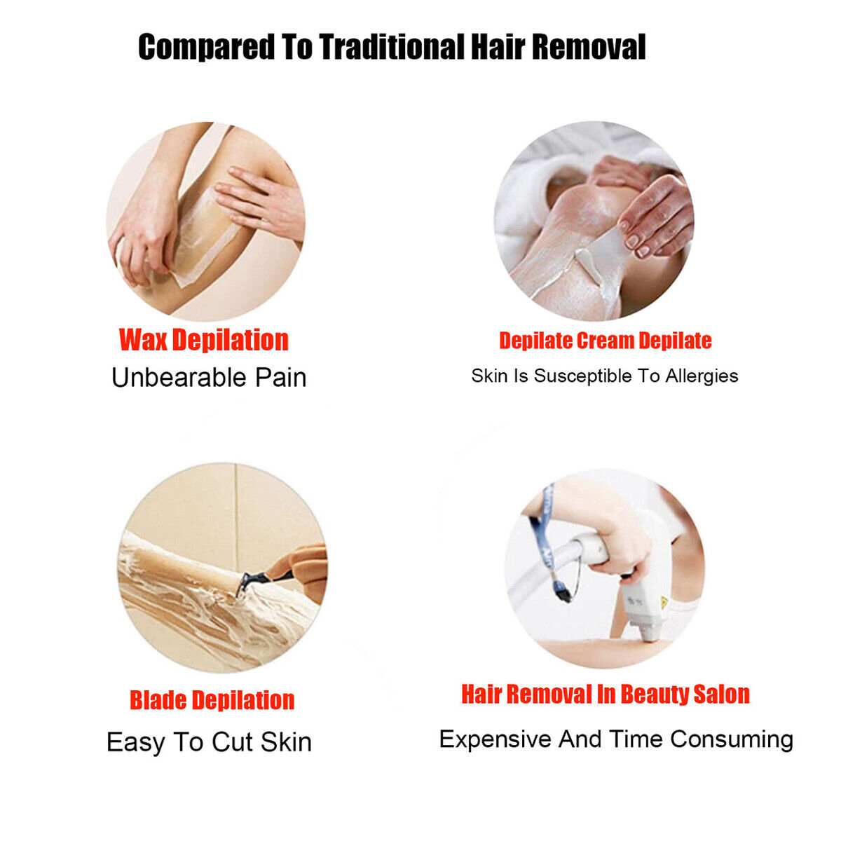 Painless Physical Crystal Hair Remover - Esellertree