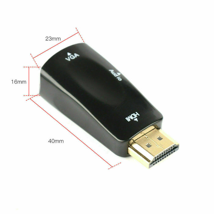 HDMI to VGA Converter Adapter - Esellertree