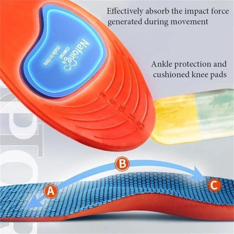 Orthotic Insoles Arch Support Flatfoot Running - Esellertree