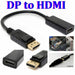 4K Display Port DP To HDMI Female Cable - Esellertree