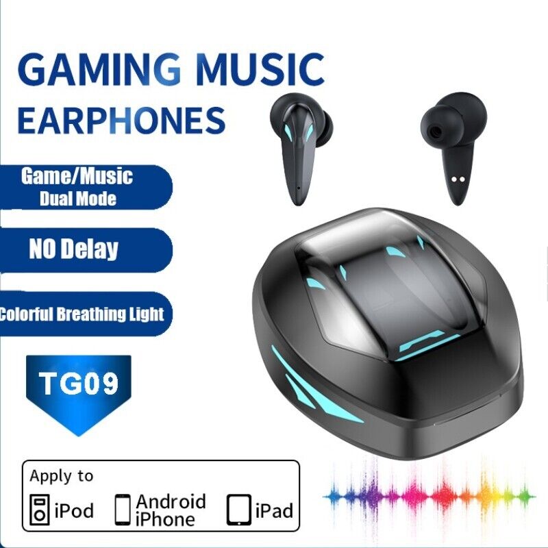 Bluetooth Wireless Headset Tg09 Stereo Earbuds In Ear Sports - Esellertree