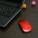 2.4GHz Wireless Cordless Red Mouse Mice Optical Scroll - Esellertree