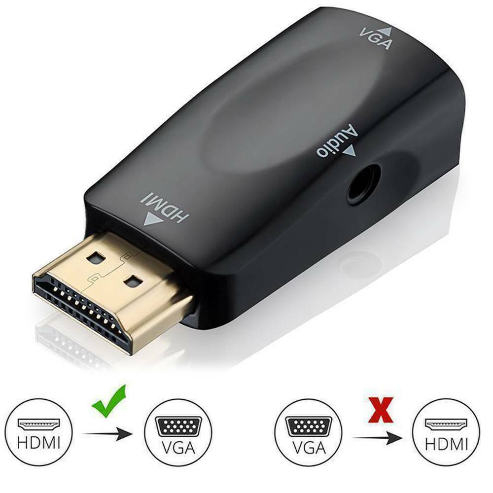 HDMI to VGA Adapter Converter with - Esellertree