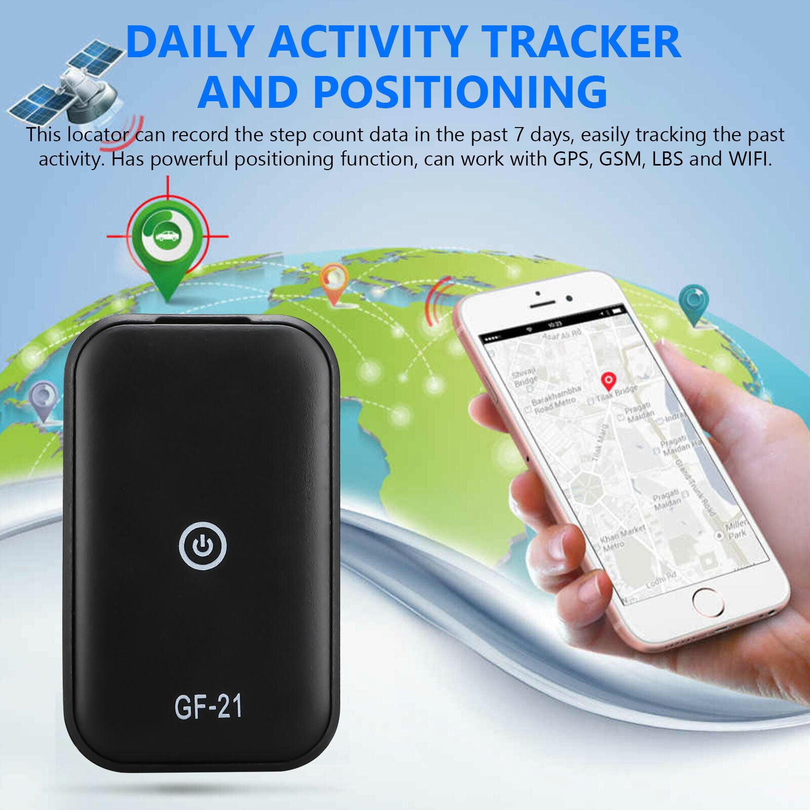 Hover to zoom Have one to sell? Sell it yourself GF21 Magnetic GSM Mini GPS Tracker Real Time Tracking Locator Device For Car UK