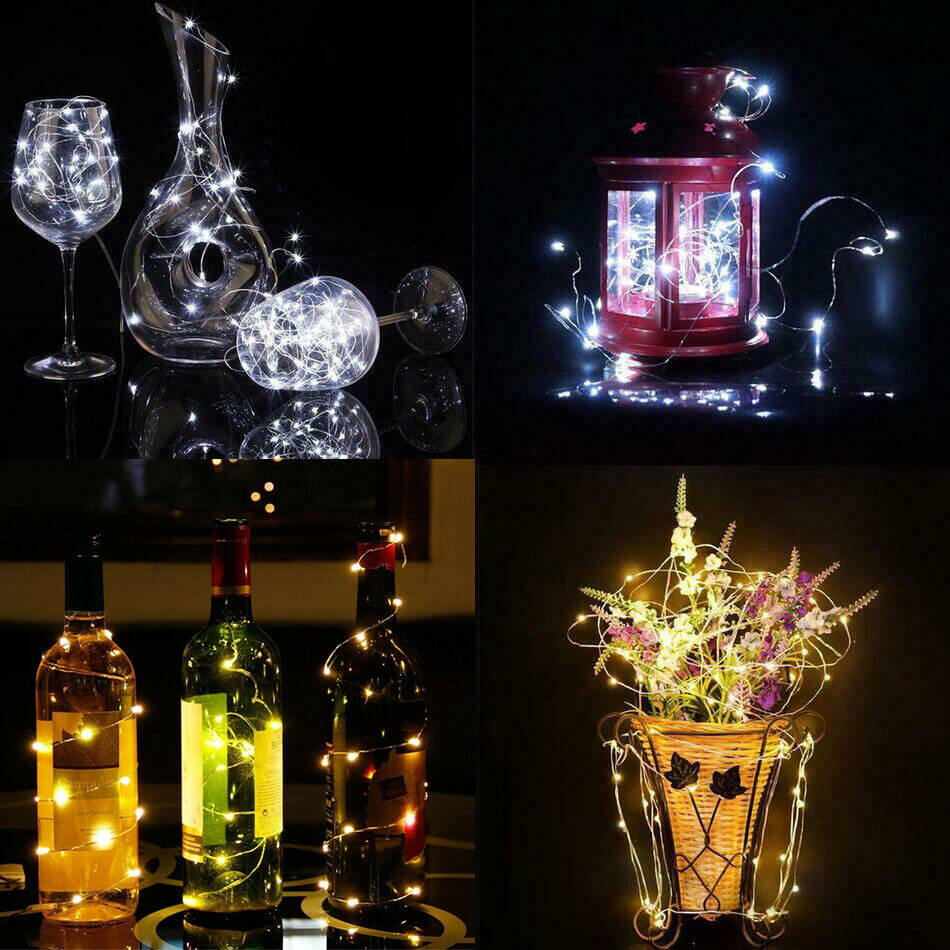 10 LED Micro Rice Wire Copper Fairy Lights – Esellertree