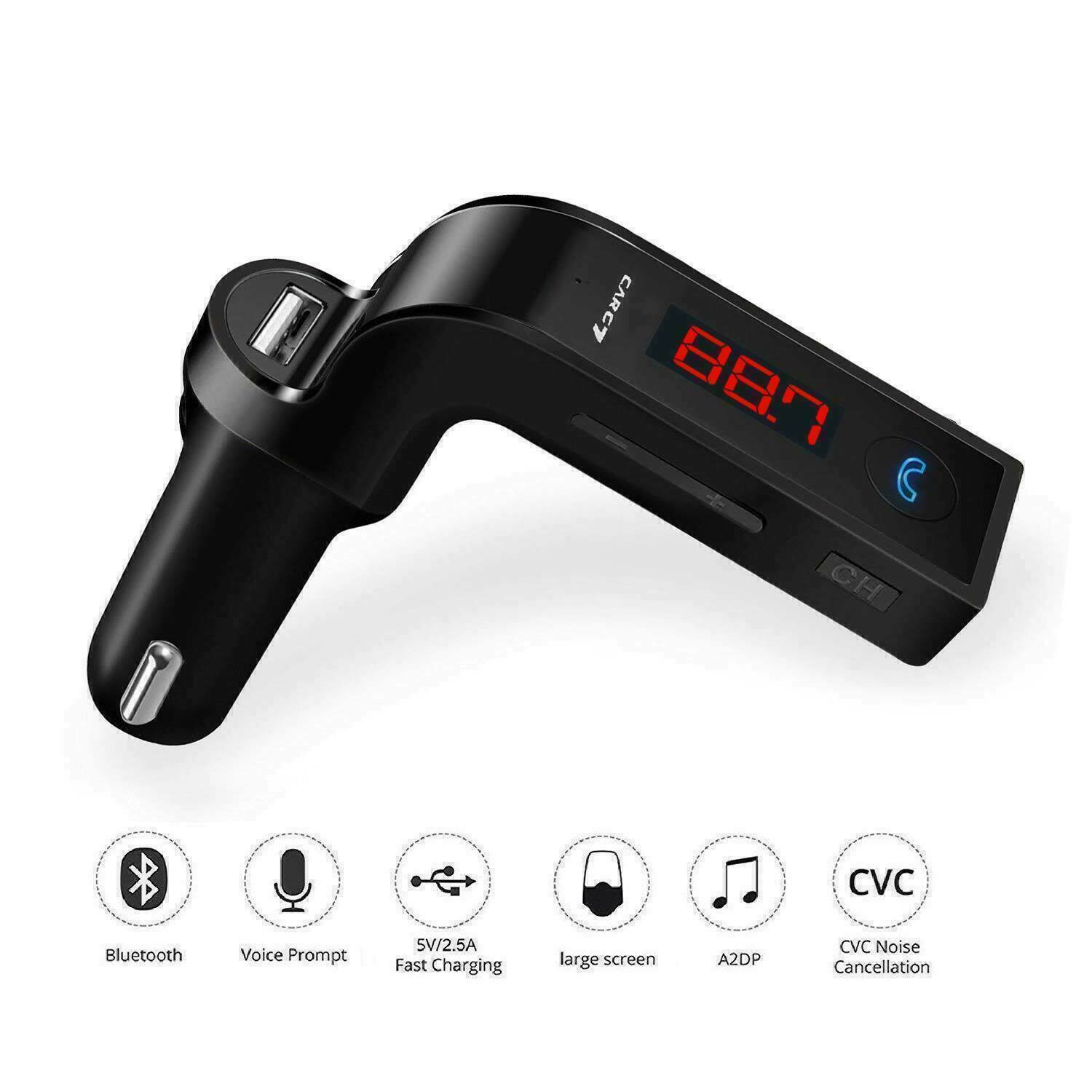 Wireless Car MP3 Bluetooth FM Transmitter Radio Music Player - Esellertree