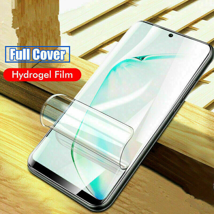 For SAMSUNG Galaxy S20 S10 8 9 Plus S21 NOTE TPU Hydrogel FILM Screen Protector