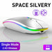 Slim Silent Rechargeable Wireless Mouse - Esellertree