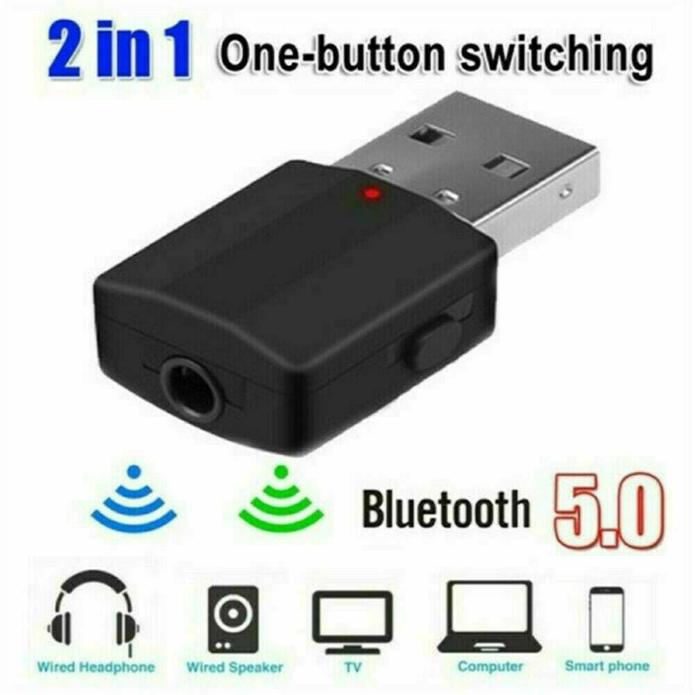 USB Bluetooth 5.0 Audio Transmitter Receiver Adapter - Esellertree