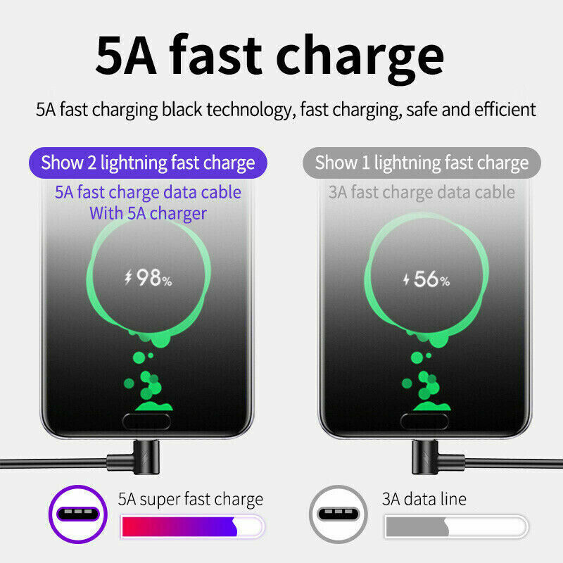 5A Type C USB C 3.1 Fast Charging Cable - Esellertree