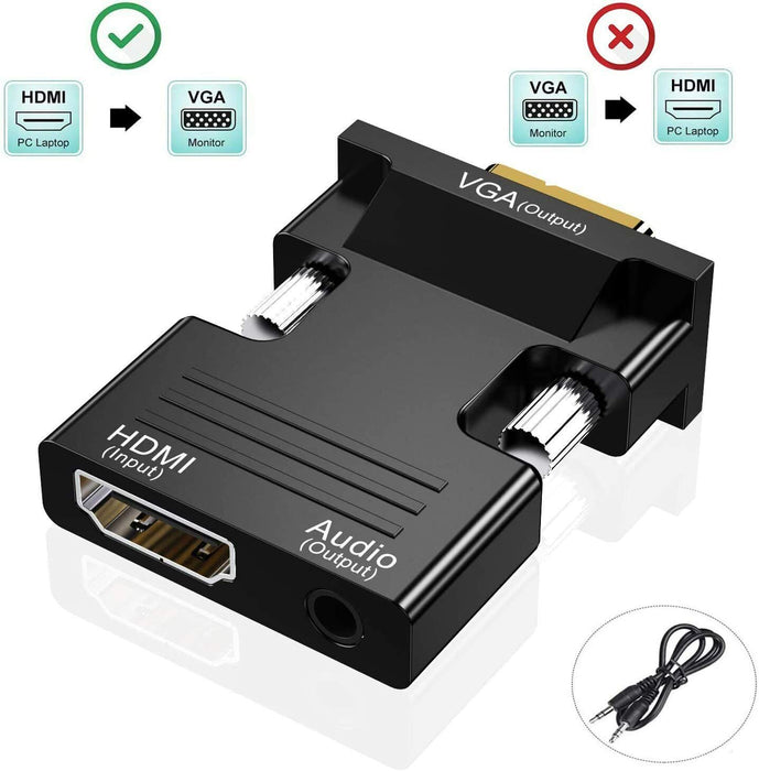 HDMI Male To VGA Female Converter