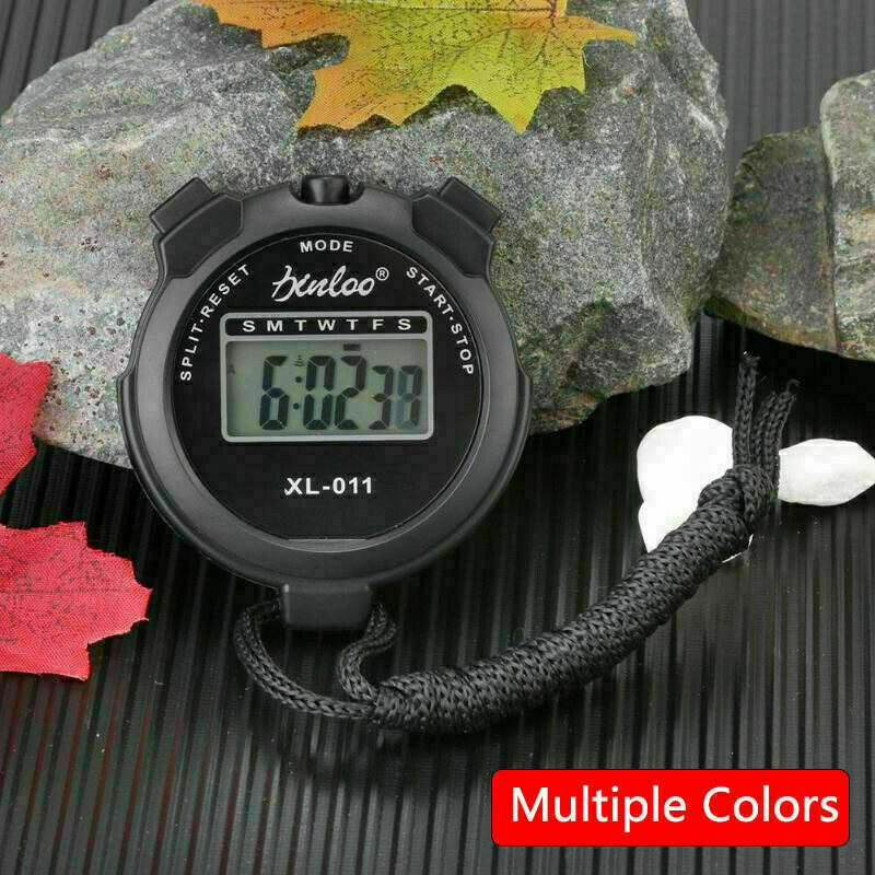 Digital Handheld Sports Stopwatch Stop watch Timer Alarm Counter UK Seller