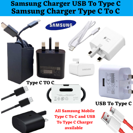 Samsung 25W Super Fast Charger & Cable - Esellertree