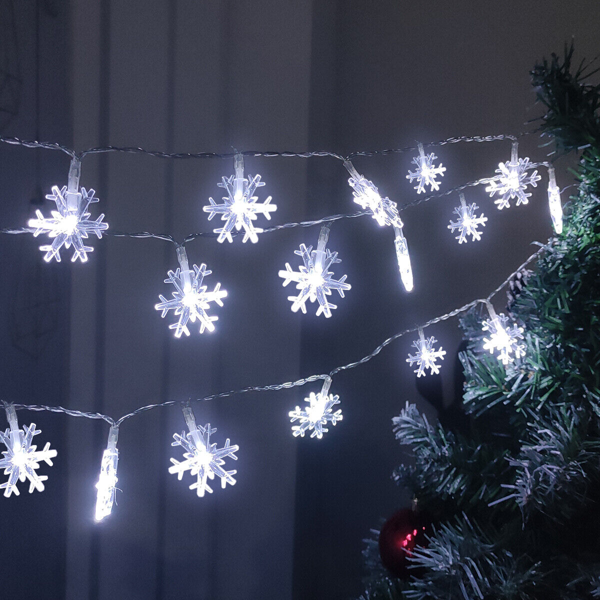 Snow Fairy String Lights – 10/20/40 LED - Esellertree