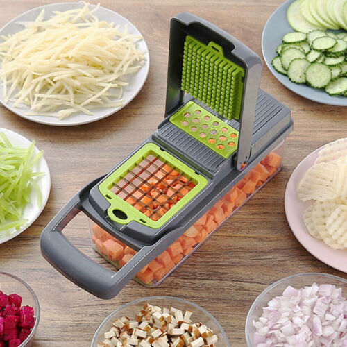 Vegetable Chopper 15-in-1 Kitchen Mandoline Vegetable Cutter Slicer Food Chopper