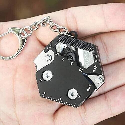 Hex Tool Multi Function Screw Keychain Screwdriver Pocket - Esellertree