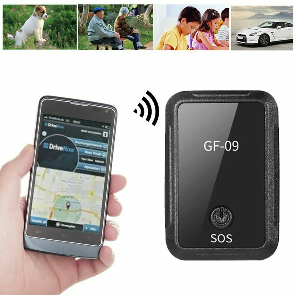 GF09 Mini Magnetic GPS Tracker Real Time Tracking Car Locator Device 2G GSM GPRS