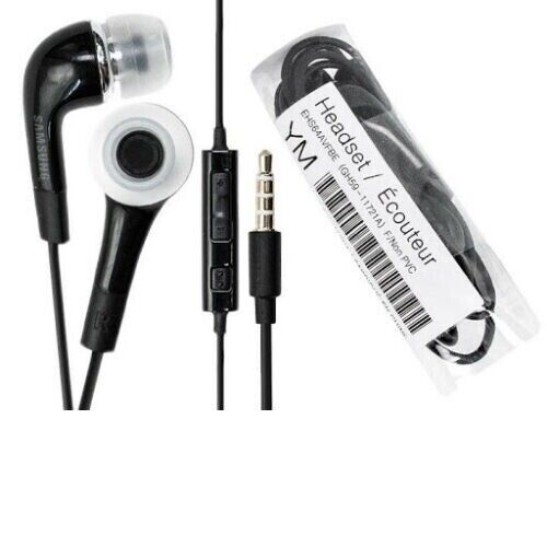 Handsfree Headphones Earphones with Mic for Samsung S10 S9 EHS64