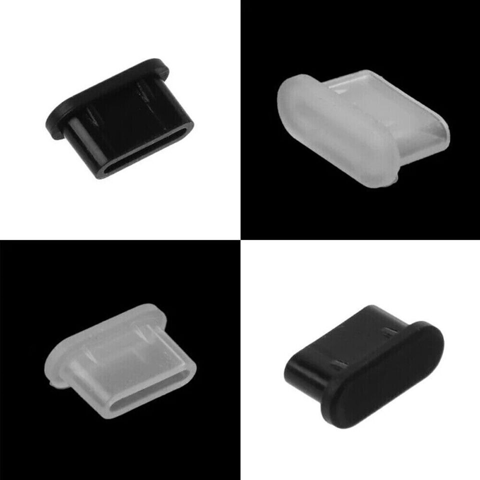 Silicone Type-C Dust Plug – USB C Charging Port Protector for Phones & Devices