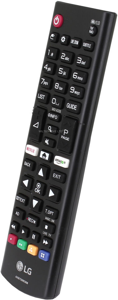 LG TV Remote Control New Remote Control LG AKB75095308 For Remote Control Various LG Ultra HD TVs with Netflix Amazon buttons- No Configuration LG TV Remote Control Universal TV Remote