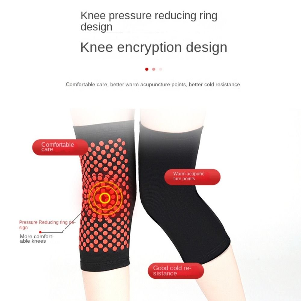 Self Heating knee Sleeve Arthritis Support Brace Protector Leg Warmer - Esellertree