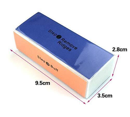 4 Way Nail Buffer Block File Sanding Art Manicure Buffing Shiner Polish Acrylic - Esellertree