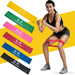 6pcs Exercise Resistance Stretch Loop Band Gym Yoga Fitness Elastic Rubber strap - Esellertree