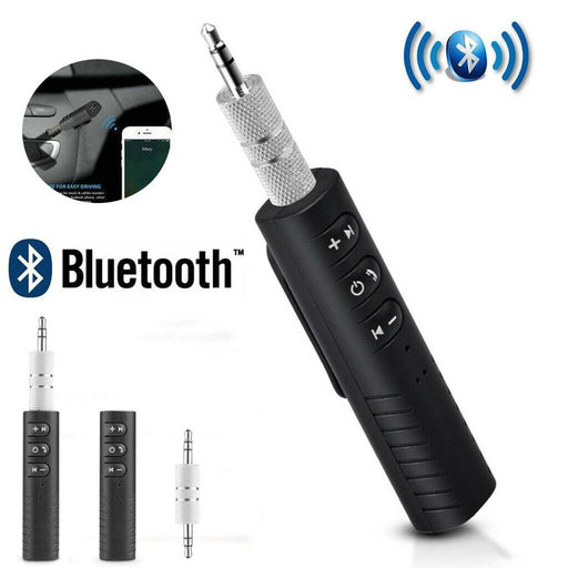 Wireless Bluetooth 4.2 Receiver 3.5mm AUX Audio Adapter Home Car Handfree Mike - Esellertree