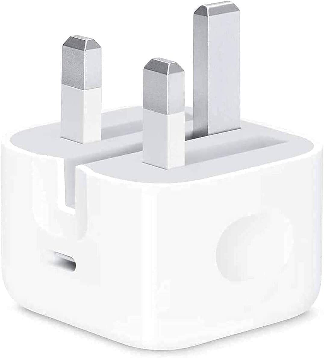 18W USB-C Power Adapter Plug for iPad Pro iPhone 11 Pro Max Charger Head UK - Esellertree