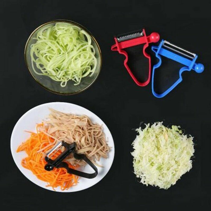 3 Pcs Set Slicer Shredder Peeler Potato Vegetable peeler slicer Kitchen Tool - Esellertree