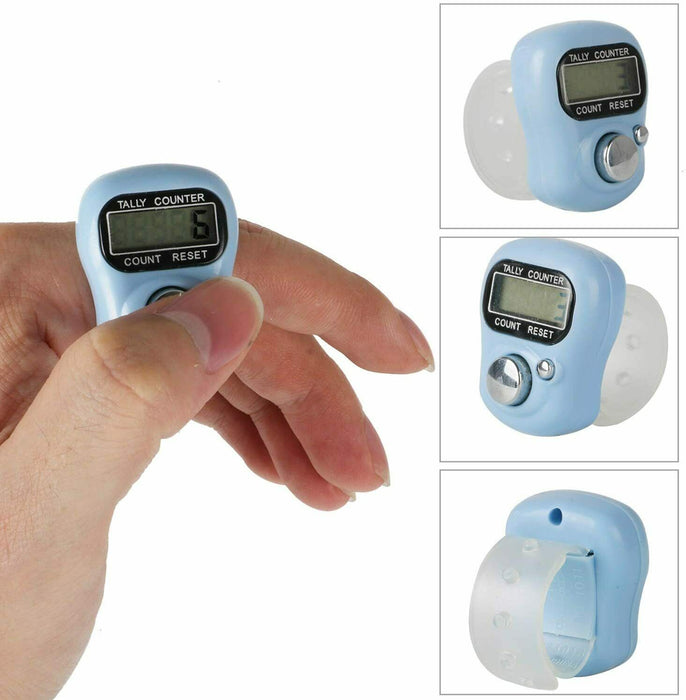 Digital Finger Ring Tally Counter Hand Row counter!! TASBEEH - Esellertree