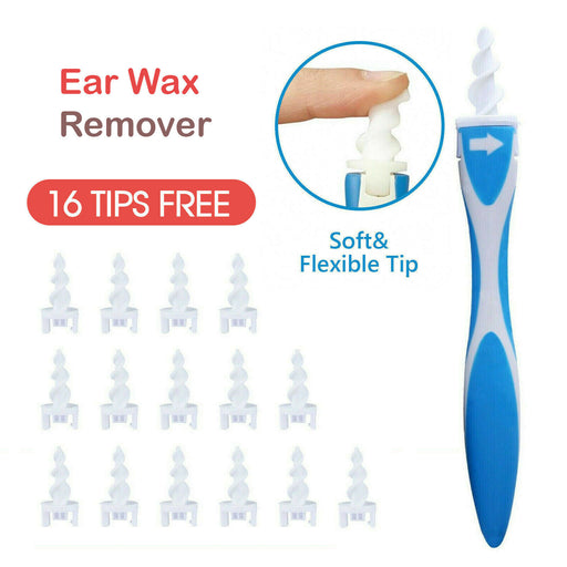 Ear Wax Remover Cleaner Soft Spiral Earwax Smart Removal Set - Esellertree