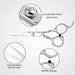 Professional Hairdressing Scissors Barber Saloon Hair Cutting Razor Sharp blades - Esellertree