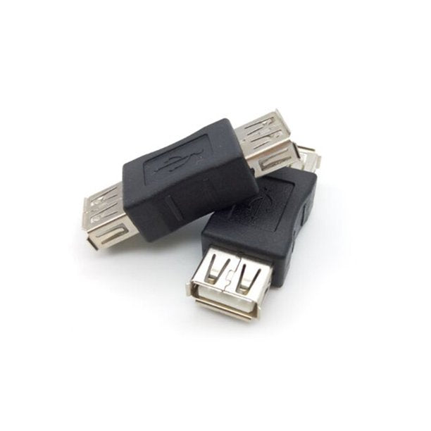 USB 2.0 Plug A Female to Female Coupler Cord Adapter Connector - Esellertree