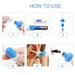 EAR WAX REMOVER Electric Ear Vacuum Cleaner Suction Earwax Remover UK - Esellertree