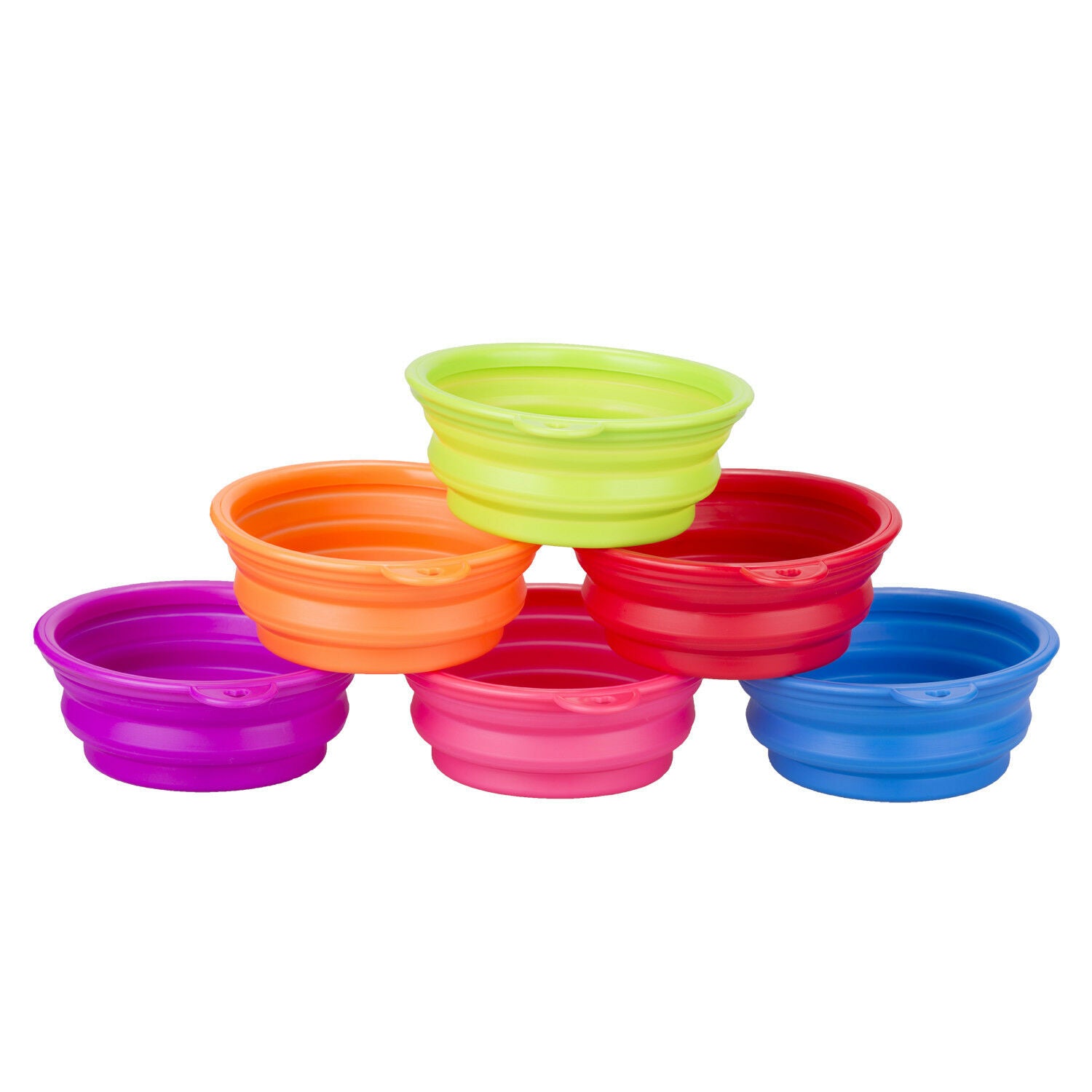 Collapsible Pet Dog Cat Feeding Bowl Pop Up Compact Travel Silicone Dish Feeder - Esellertree