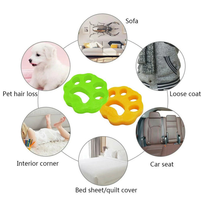 Pet Hair Remover for Laundry Washing Machine Cat Dog Fur Catcher Reusable. - Esellertree