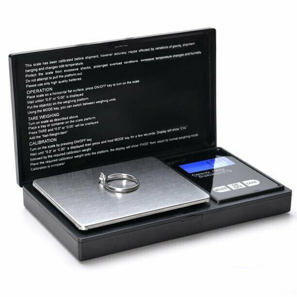 Digital weighing scales for small kitchen jewelry