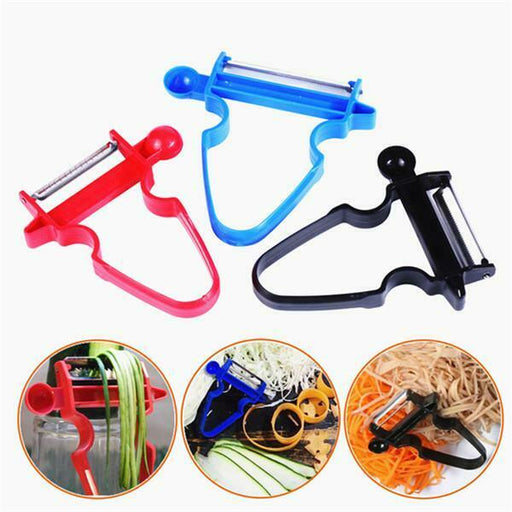 3 Pcs Set Slicer Shredder Peeler Potato Vegetable peeler slicer Kitchen Tool - Esellertree