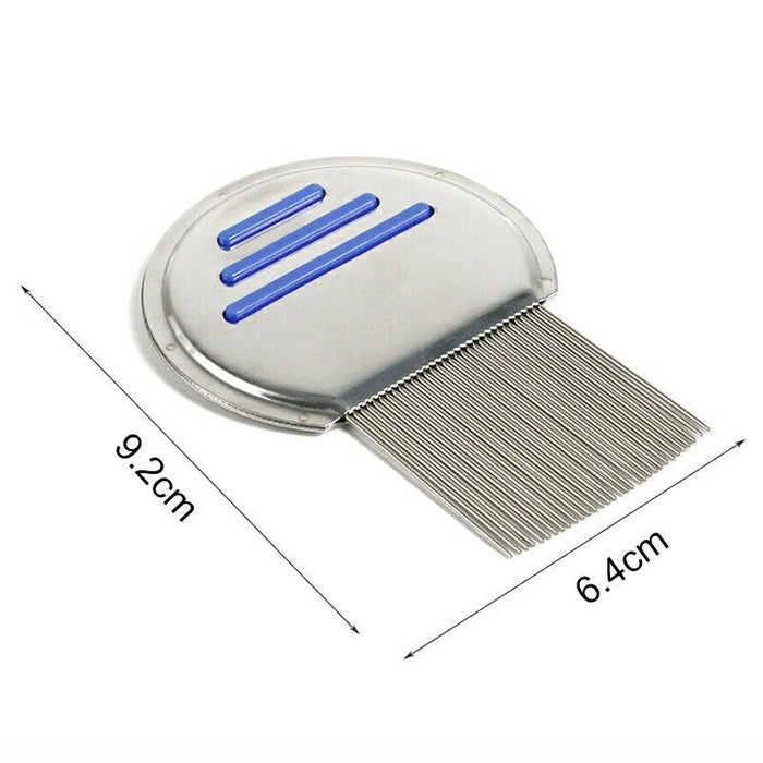 Nitty Gritty Lice nit Comb Head Lice Treatment Stainless Steel Metal Comb - Esellertree
