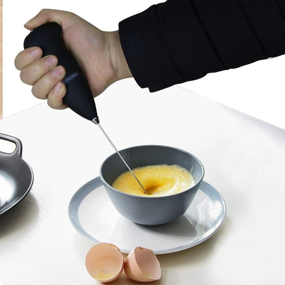 Milk Frother Mixer Whisk Electric Egg Beater Coffee Stirrer Foamer Mini Kitchen - Esellertree