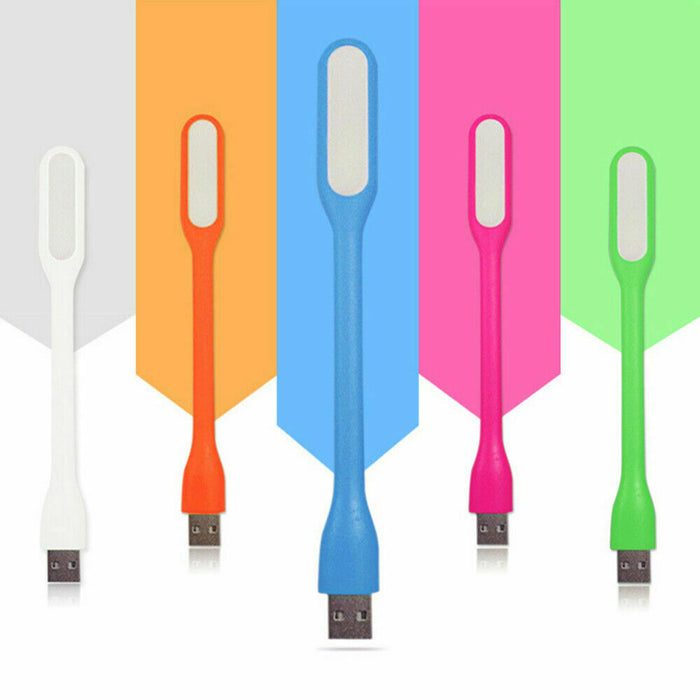LUZ USB LED GENERICA FLEXIBLE METAL P/ NOTEBOOK
