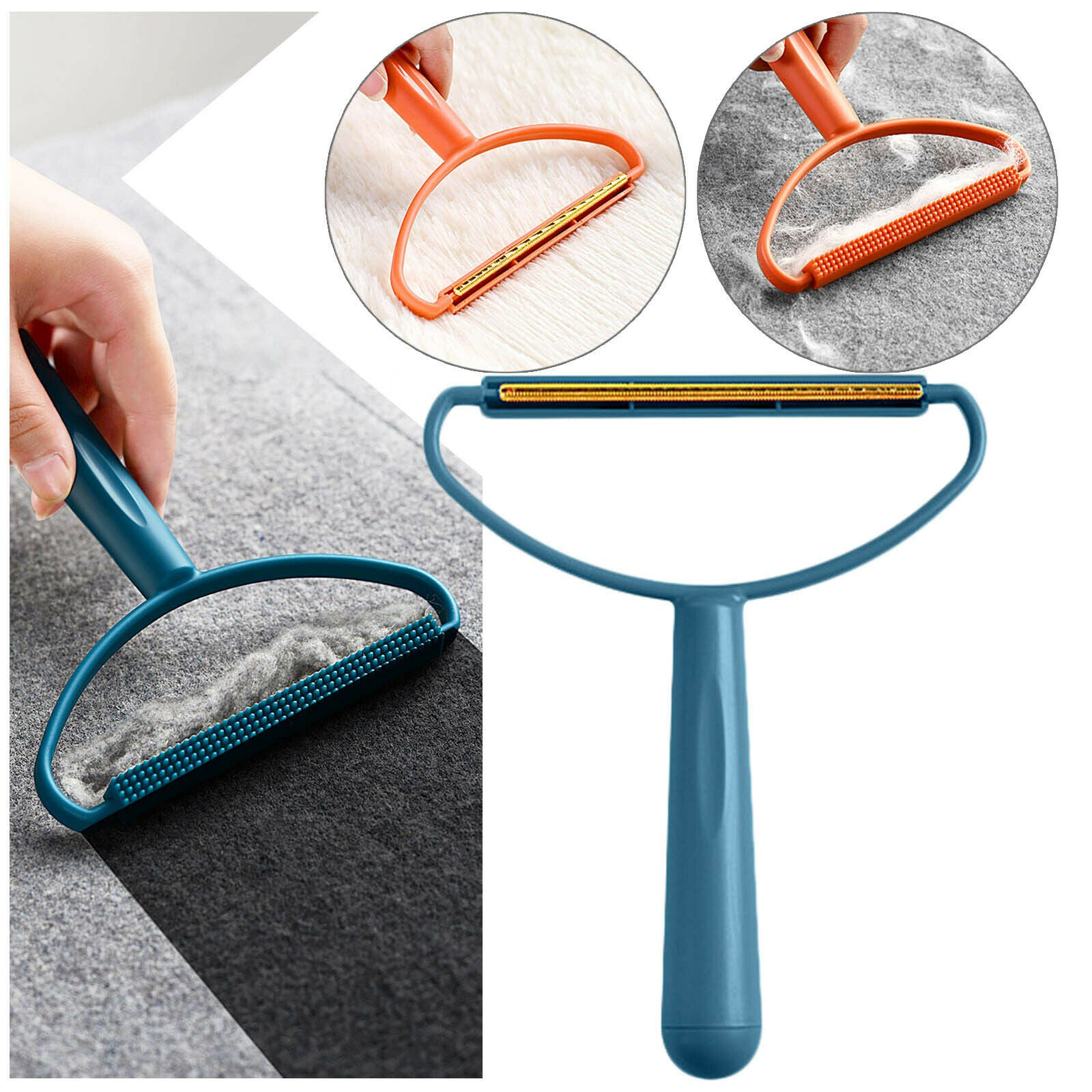 Portable Lint Remover Clothes Bobble Pet Fur Clothes Fuzz Shaver Trimmer Roller - Esellertree