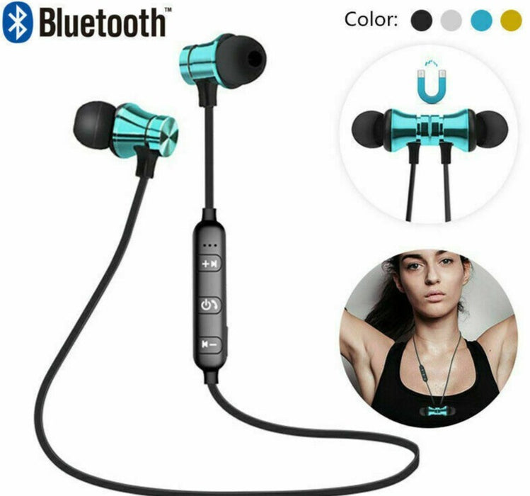 Wireless Bluetooth Headphones Earphones Earbuds Stereo Headset Sports Extra Bass - Esellertree